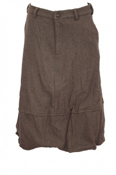 Aleksandr Manamis Vintage Wren (Khaki Brown) Heavy Twill Skirt